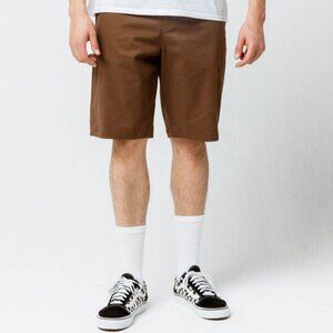#7❤️ New BLUE CROWN Classic Brown Mens Chino Shorts